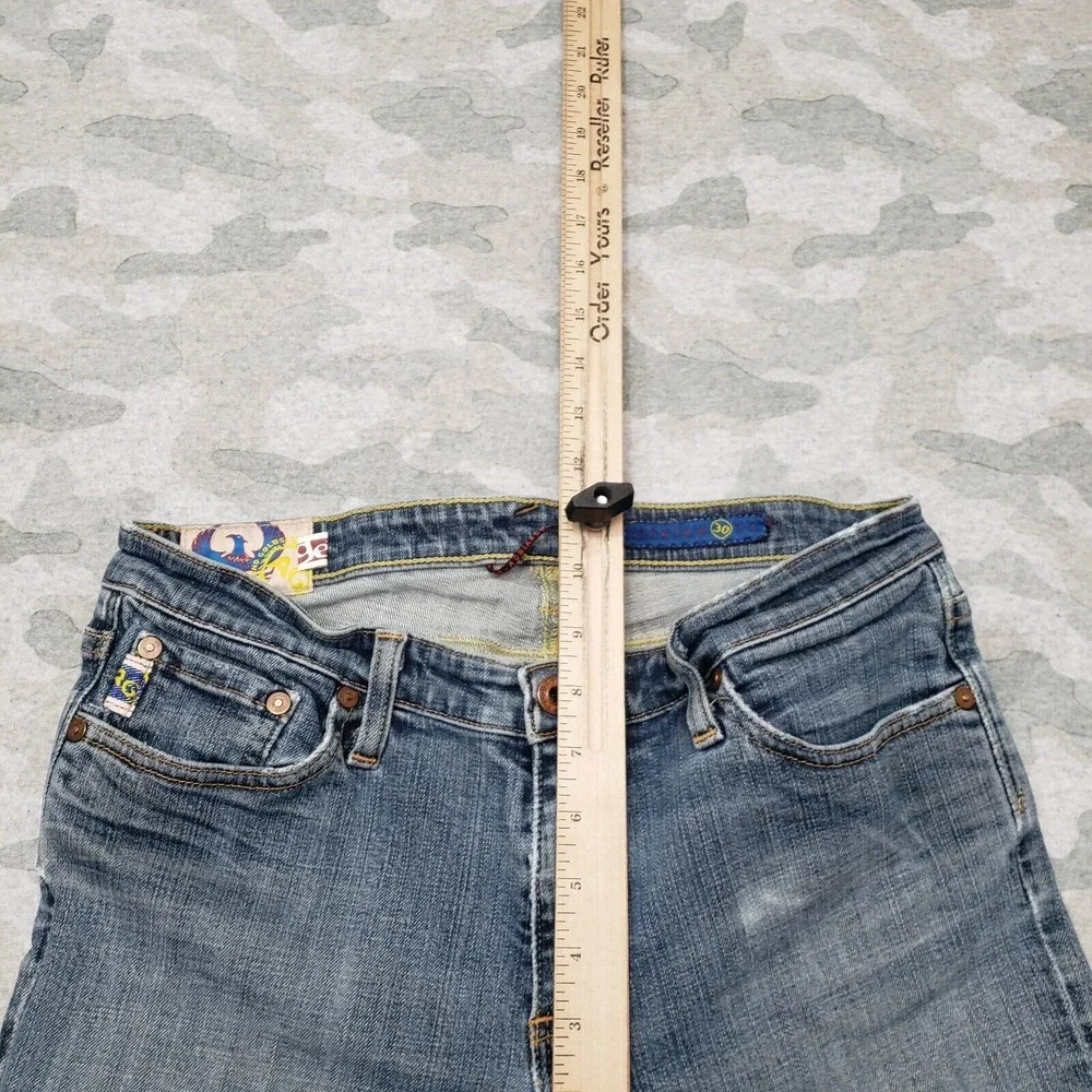 Vintage Adriano Goldschmied Jeans Women's 30‎ Blue Flared Denim Medium Wash Y2K